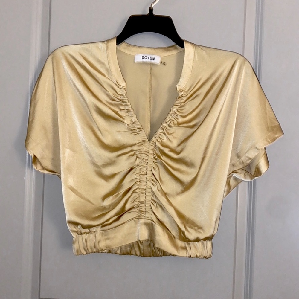 DO+BE Gold Blouse